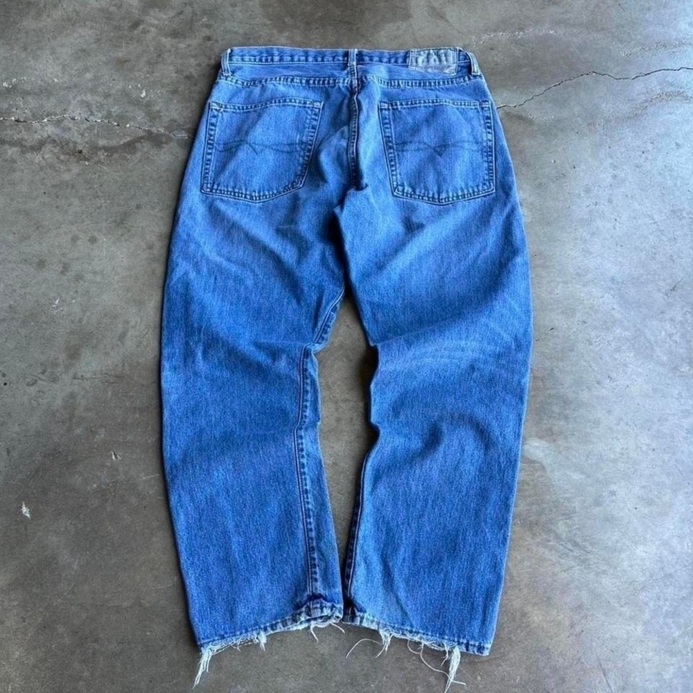Polo Ralph Lauren relaxed fit distressen jeans vintage size 34x27